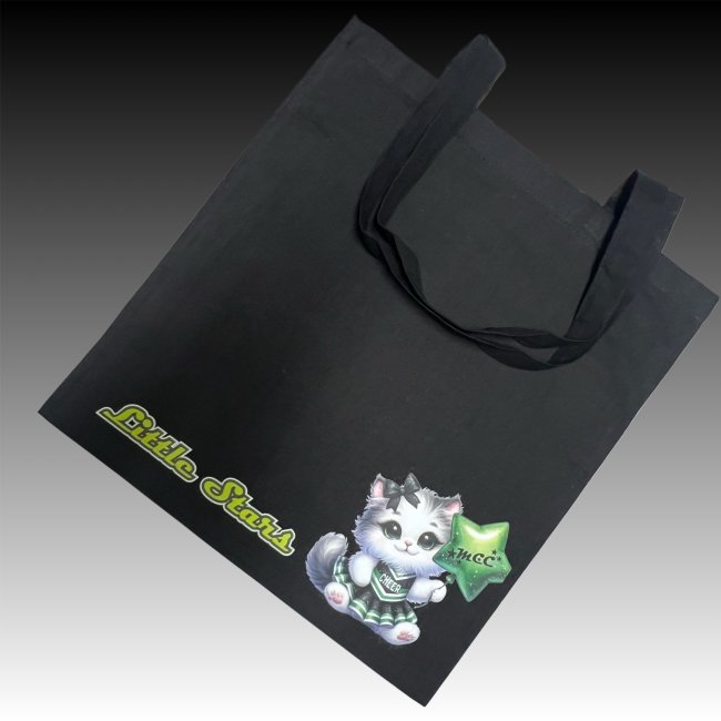 EINZELSTÜCK Einkaufsbeutel Design Katze Little Stars